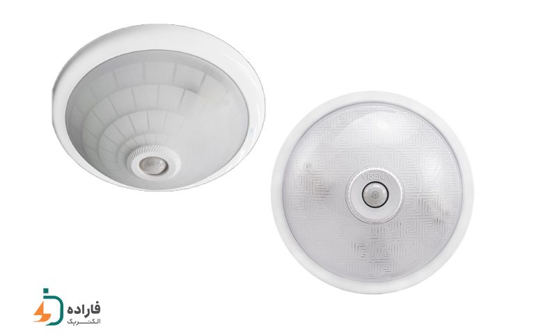 چراغ سنسوردار سقفی و دیواری