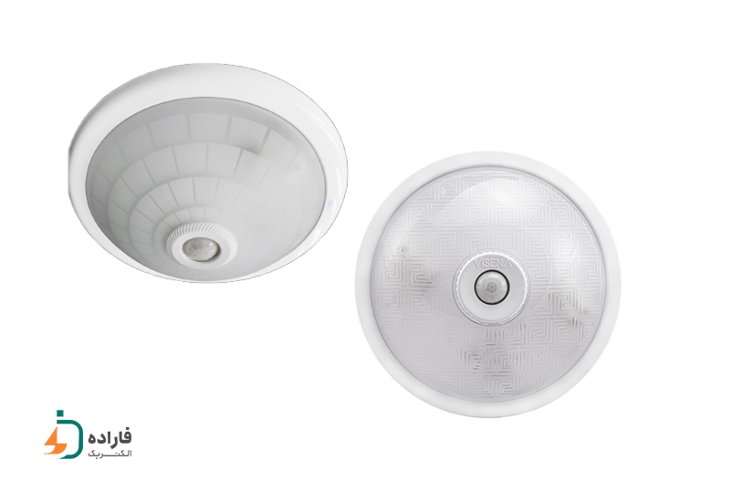 چراغ سنسوردار سقفی و دیواری